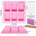 6 cavity Rectangular Mould