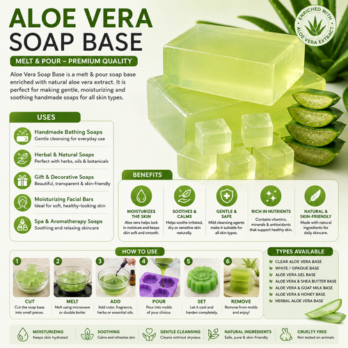 Aloe Vera Soap Base