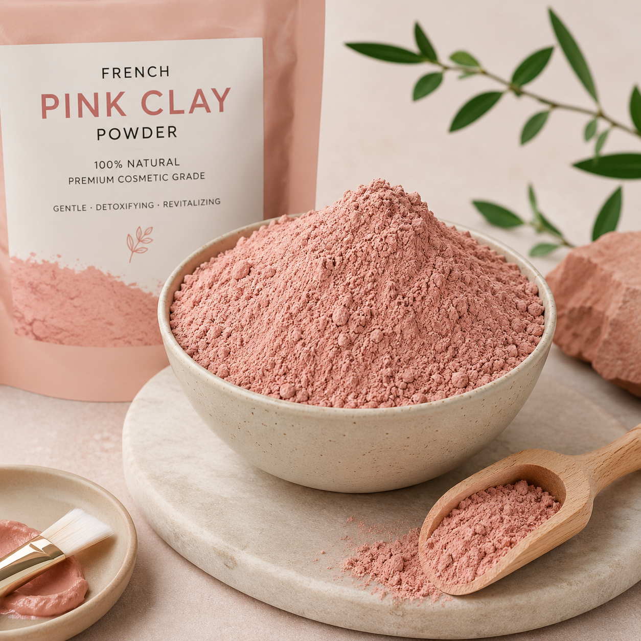 French Pink Clay Powder