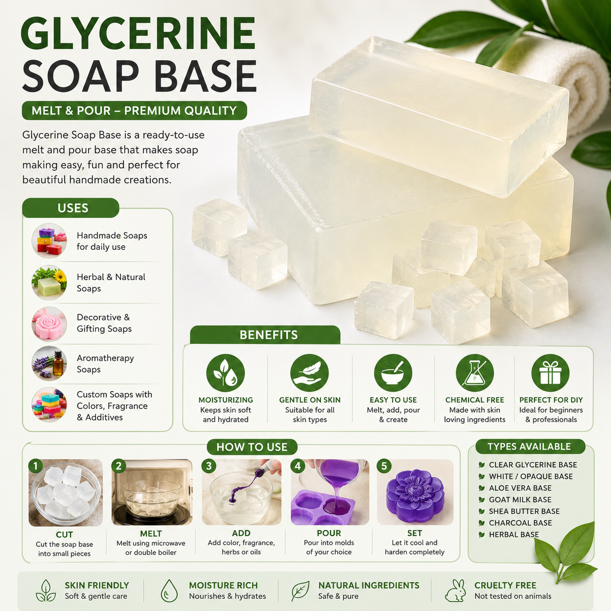 Glycerine Soap Base