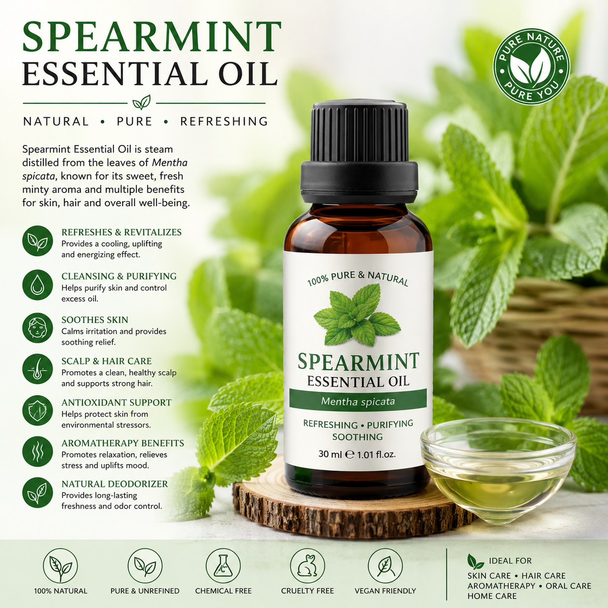 Spearmint Essential Oil