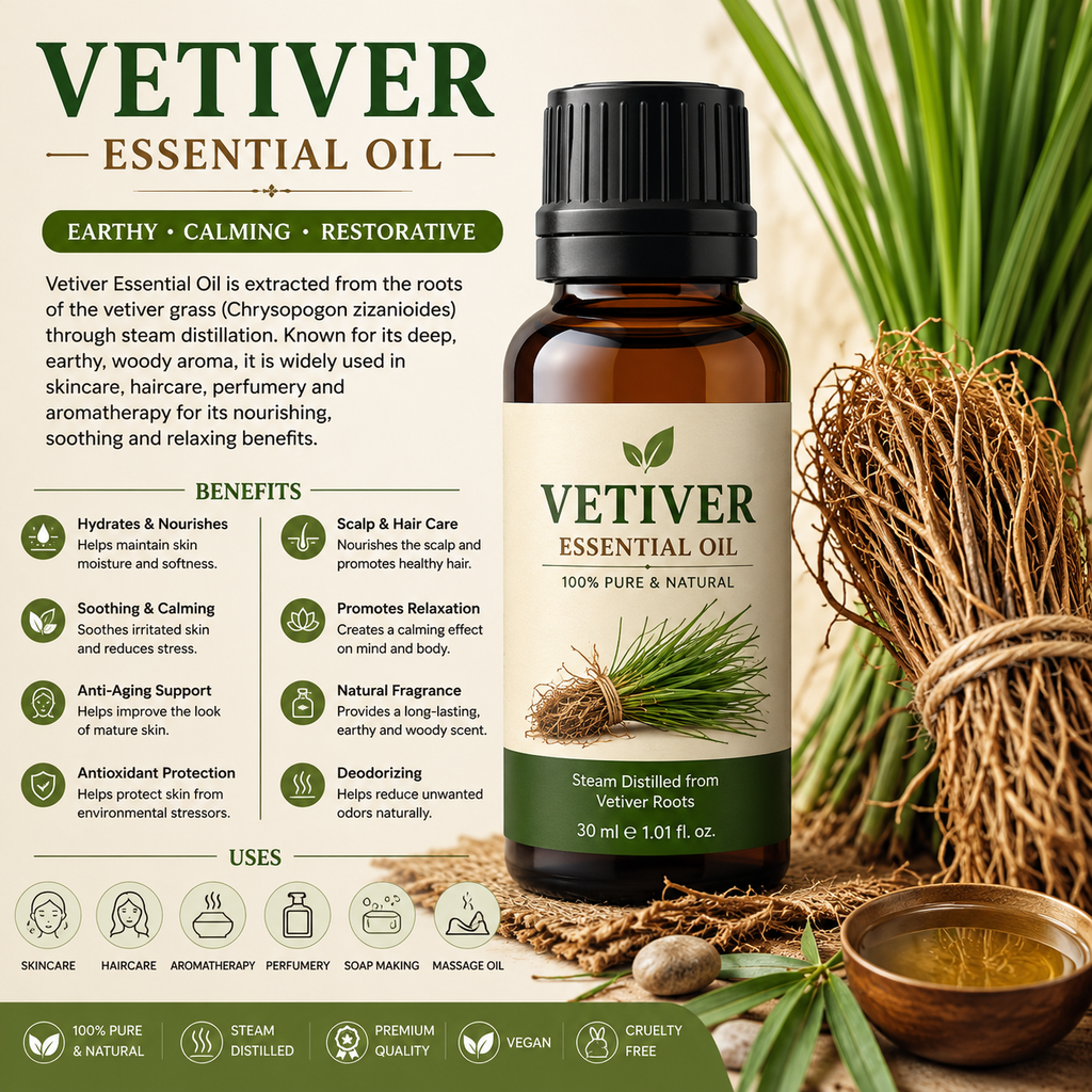 Vetiver Essential Oil